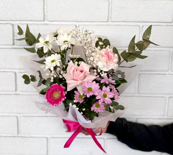 Pink Standing Mini Arrangement