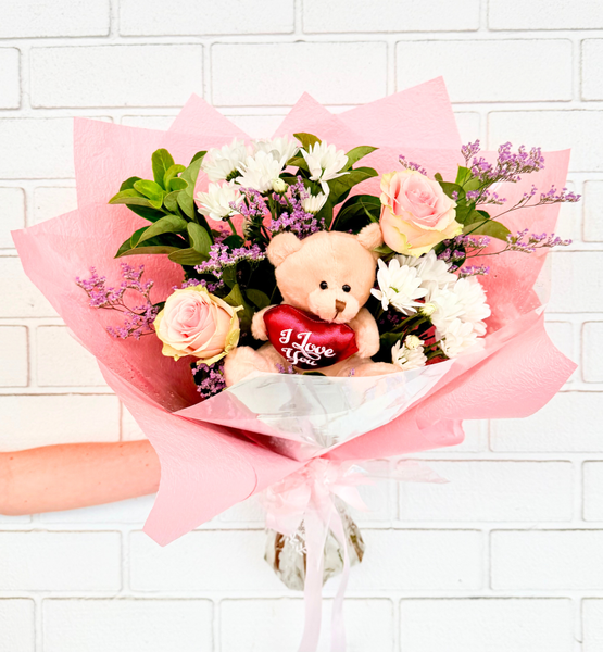 I Love You Bear Bouquet